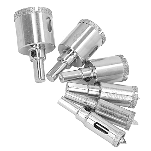 Kit de brocas de diamante para mármol y vidrio 6 piezas miniatura 4