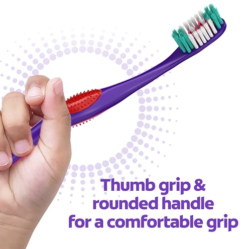 colgate extra soft kids toothbrushes advanced cavity fighter kids toothbrush pack extra soft bristles help remove plaque and stains for a gentle clean for children ages 6 and up 4 pack