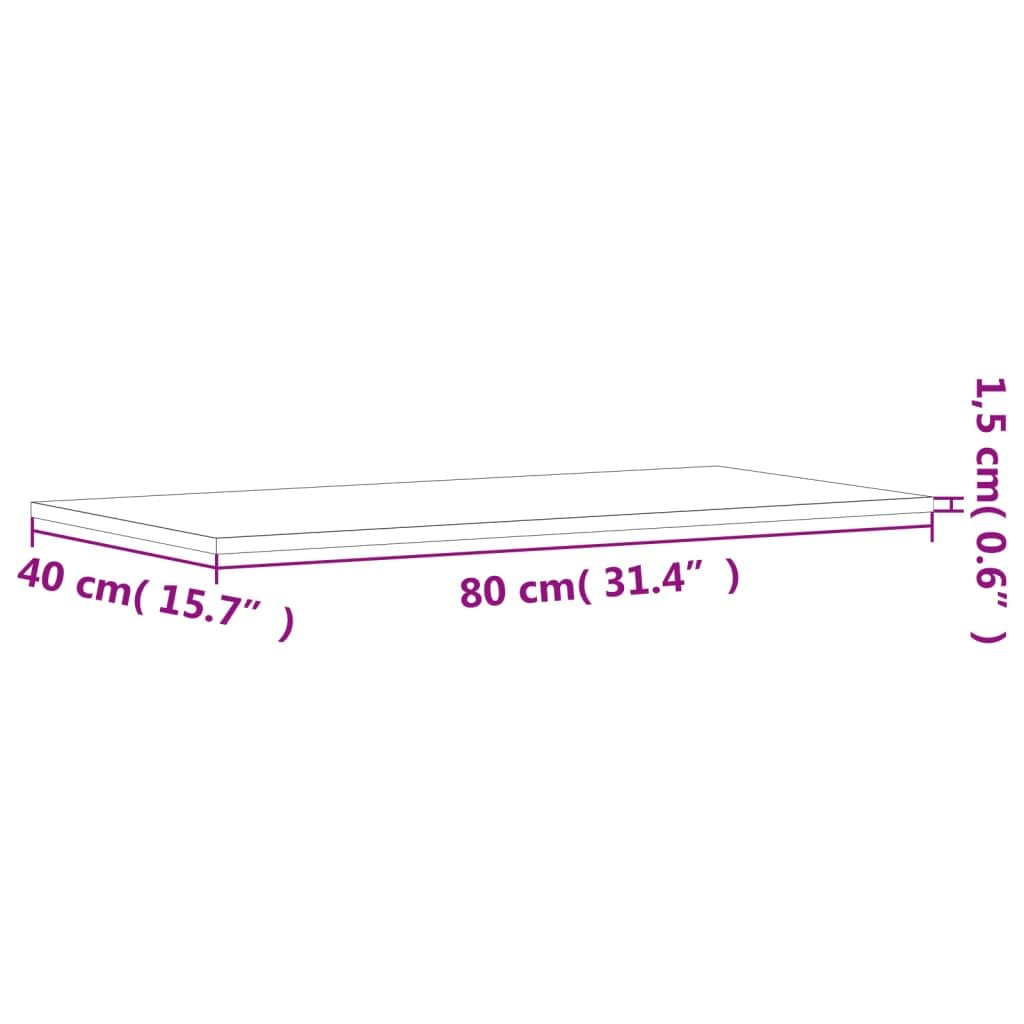 Wandregale 4 STK Grau Sonoma 80x40x1,5 cm Holzwerkstoff, Robustes Regalsystem für Wohnzimmer Büro Keller, multifunktionales Steckregal zur Aufbewahrung und Ordnung
