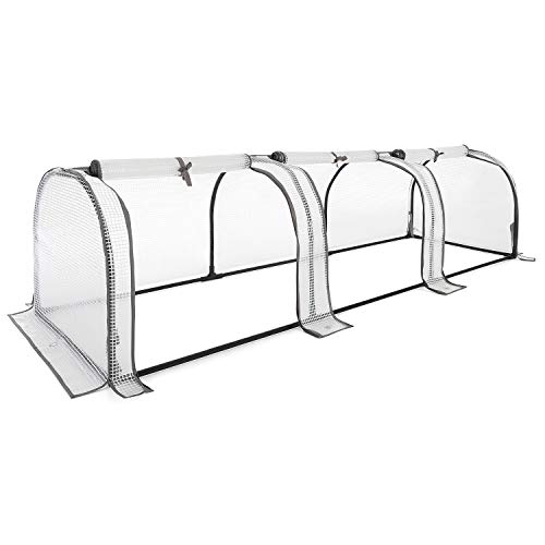 Christow Small Garden Grow Tunnel 3 Section 195cm Long