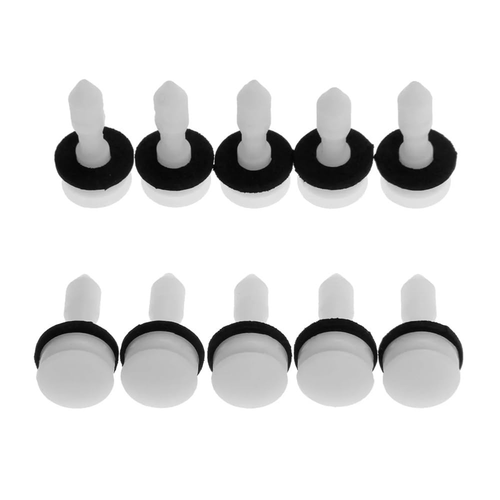 GLBMLMTHZP 40 Pcs Car Door Panel Retainer Clip Interior Bumper Trim Fastener Rivet Fit For Jaguar S X Type Rivets Automobile Clips 7mm Hole