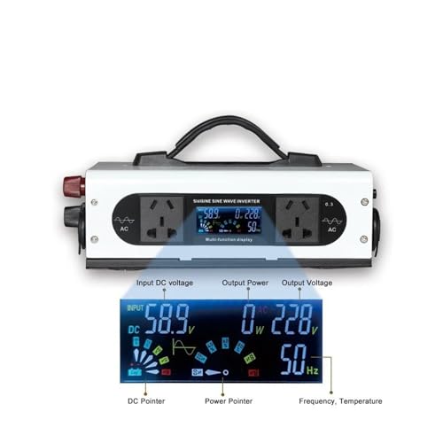 Onduleur Onde Sinusoïdale 220v Élimine les Dommages Électriques sur Batteries 72V