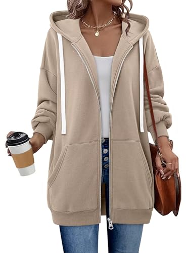 StunShow Oversized Sweatshirt for Women Drawstring Hoodie for Teen Girls