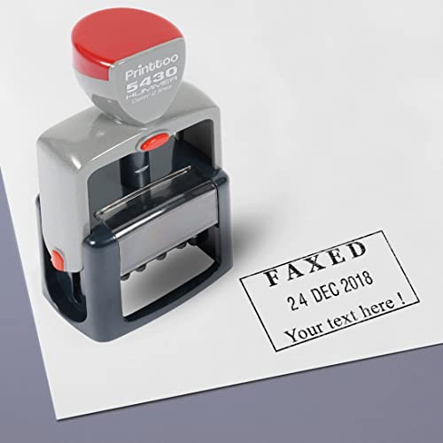 Dater stamp personnalisé faxed à encrage automatique