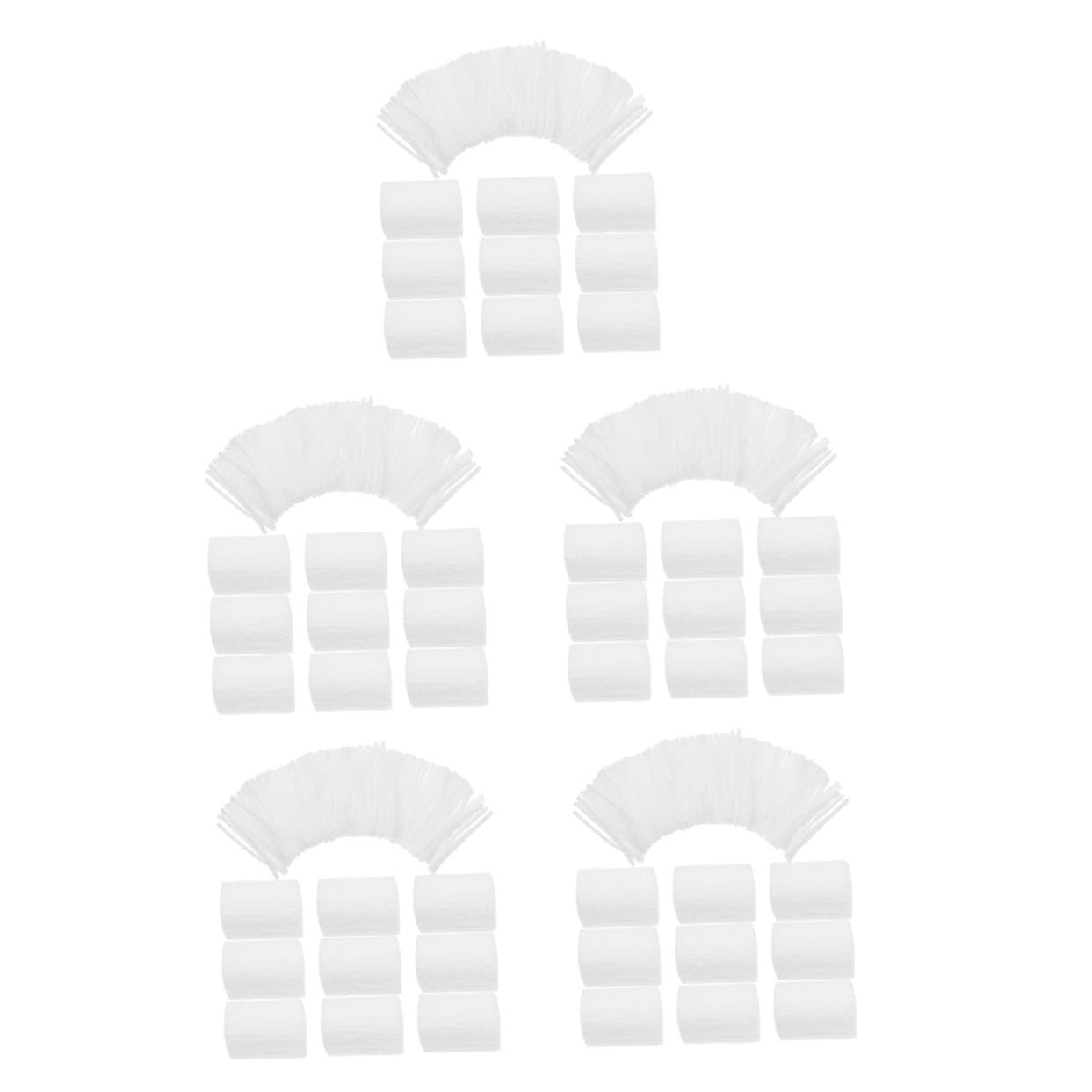 COHEALI 50 Rolls Carpet Embroidery Yarn Mini Floss Latch Hook Kit Stitching Thread Bulk Yarn Hello Love Yarn Mini Accessories Pre Cut Latch Hook Yarn Craft Yarn Knitting Yarn Acrylic White