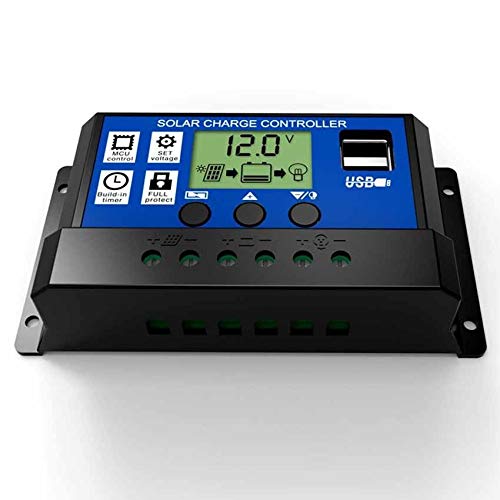 Kit Gerador de Energia Solar 30Wp - Gera até 97Wh/dia