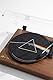 Pyramid International Pink Floyd Turntable Record Slip Matte zum Mixen, DJ-Kratzen und Heimhören, Dunkelseite des Mondes