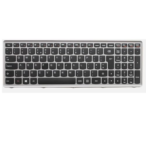Clavier Lenovo Z500 Touch noir de remplacement pour PC portable UK
