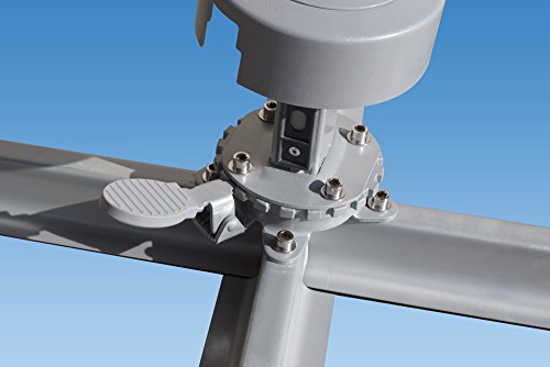 Sonnenschirm 4m Paramondo Parapenda Ampelschirm mit 360° Schwenkfunktion