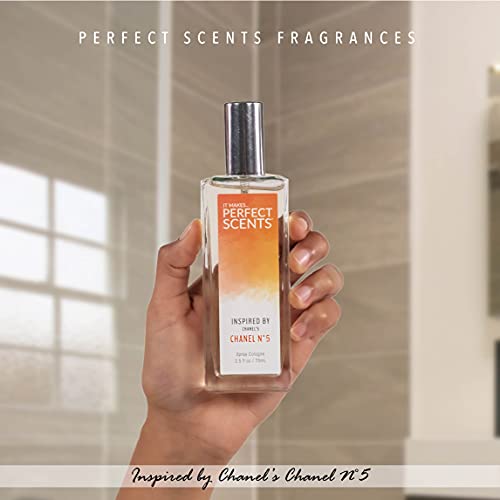 Perfect Scents Fragrances | Inspired By Chanel's Chanel No. 5 | Eau De Toilette | Fragrance For Women | Vegan, Paraben Free | Never Tested On Animals | 2.5 Fluid Ounce #TOP2