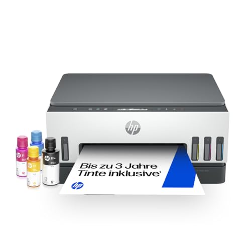 HP Smart Tank 7005 3-in-1 Multifunktionsdrucker (WLAN; Duplex-Druck) – 3 Jahre Tinte inklusive, 3...