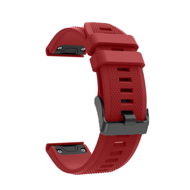 Bracelet en silicone 22mm pour montre Garmin Fenix 7 et Instinct 2 coloris agate