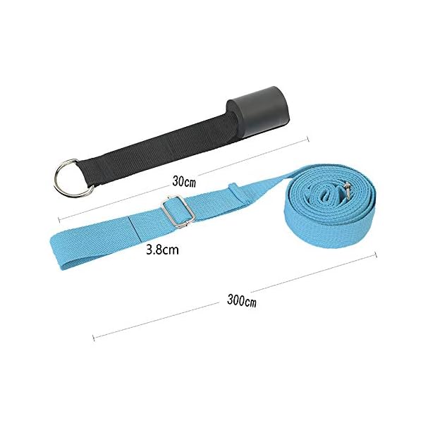 chuanhuishop-Leg-Stretcher-Yoga-Straps-Door-Flexibility-Trainer-Best-for-Ballet-Dance-Single-line-Horse-or-Any-Sport-Daily-Stretching-D-Ring-Adjustable-Stretching-Equipment chuanhuishop Leg Stretcher Yoga Straps, Door Flexibility Trainer, Best for Ballet Dance, Single-line Horse or Any Sport Daily Stretching, D-Ring Adjustable Stretching Equipment