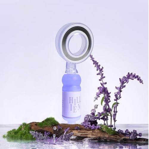 Vitamin C & Aromatherapy Skincare Spa Shower Head with Handheld, Filtered Showerhead for Hard Water - Removes Chlorine & Heavy Metals, Softer Skin & Hair Care (Lavender Scent)