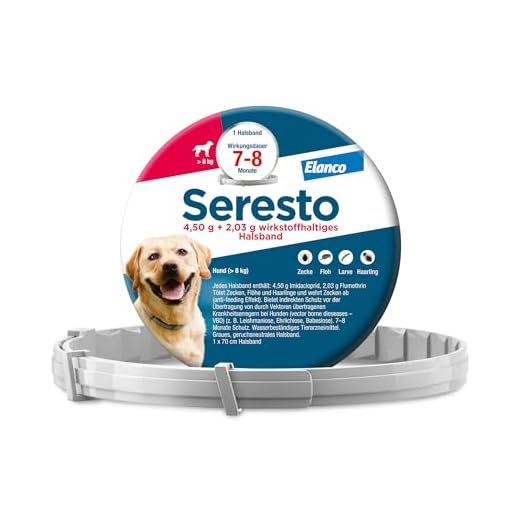 SERESTO 4,50g + 2,03g Halsband für Hunde ab 8kg