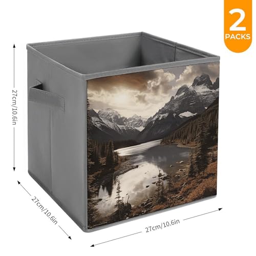 Bacs de rangement pliables pour vêtements et linge de maison - 3