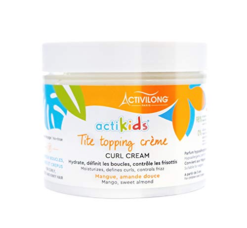 Actikids Tite Topping Curl Cream 芒果和甜杏仁 300ml