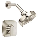 Compatible with moen T2472BN Shower Valve Trim, Posi-Temp Pressure Balancing Brushed Nickel Shower Head and Single Lever Handle, Easy to Install Fit 2510 Series Valve(Valve Not Included)