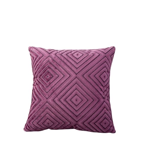 Taie d'oreiller Nordic Knit velours pour créer un salon chaleureux