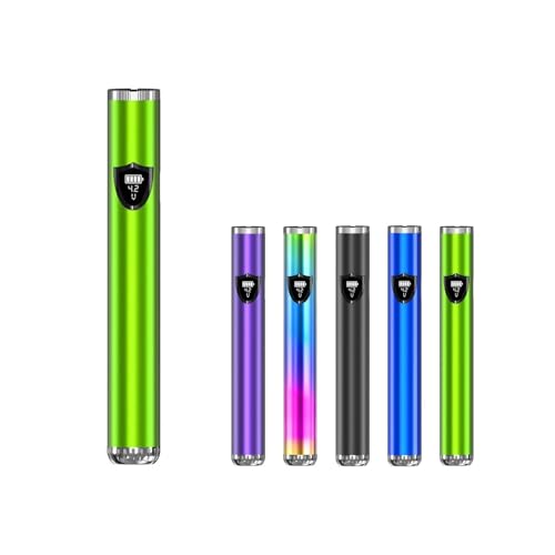 Doteco ST650dq^oR { xCv 510Ki heR Kp CBD Ag}CU[ XeX obe[ bh VAPE  LEDXN[ 650mAh F|CU[ jR`[ ^[Ȃ (Green)
