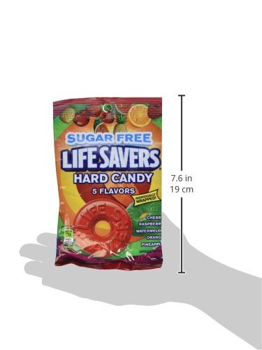 Lifesavers Sugar Free Peppermint (2.75 oz per pack) (Pack of 3)