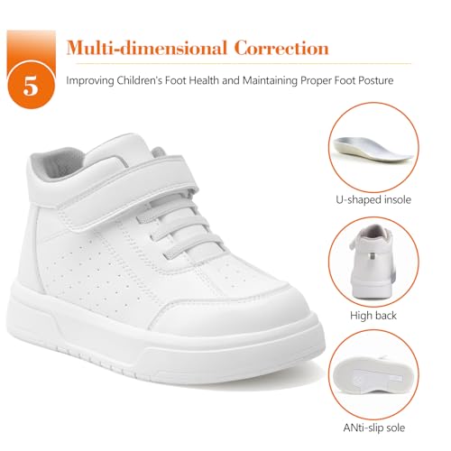 Toddlers Orthopedic Corrective AFO Thick Sole Shoes with Ankle and Arch Support for Girls and Boys4