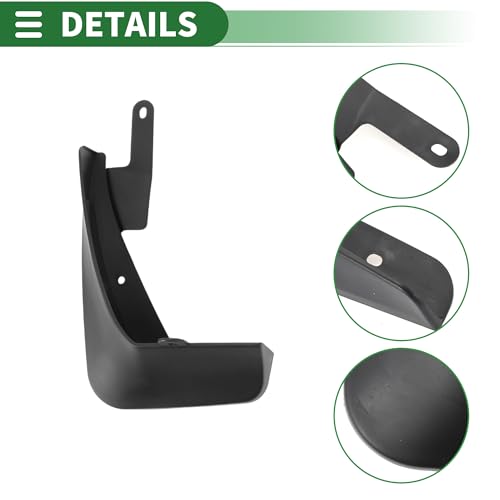 Image of Motoforti Mud Flaps Splash Guards Mud Guards for Lexus IS 2014-2019 W /Mount Accessories