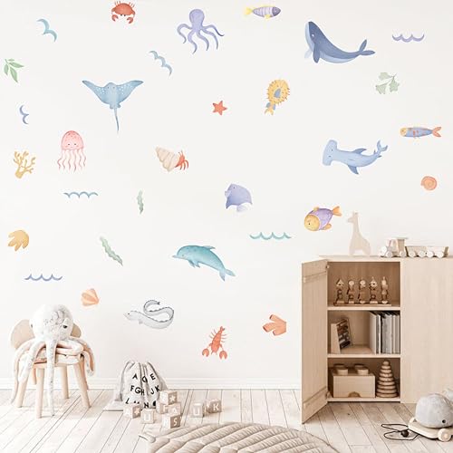Vinilo decorativo Animales Marinos para Pared miniatura 5