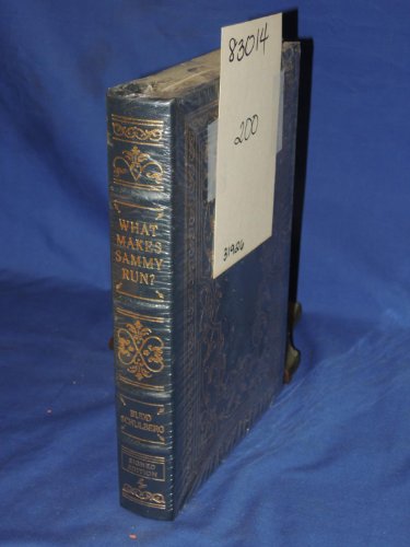 What Makes Sammy Run? B00HAT7HIC Book Cover