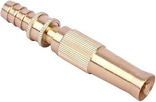 Rosca de mangueira de jardim Bocal de mangueira de latão Mangueira de água de pressão Bocal Mangueira de água Espiral Pulverizador de bocal Mangueira de latão Mangueira de água Bocal Pulverizador de mangueira de água de serviço pesado Bocal Pulverizador de carro de pressão