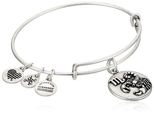 Alex and Ani Scorpio Rafaelian Silver Bangle Bracelet