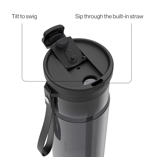 Contigo DualSip Leakproof Tritan Water Bottle, Dishwasher Safe, 28oz by Contigo - Used condition - Image 2
