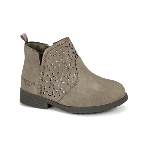OshKosh B'Gosh Girls Estell Boot, Taupe