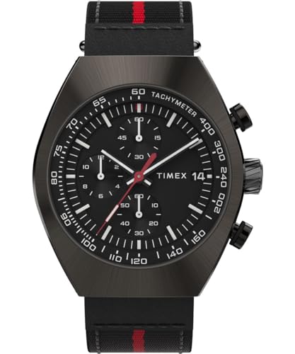 Timex Men's Chronograph Quartz Watch Legacy Tonneau Chrono