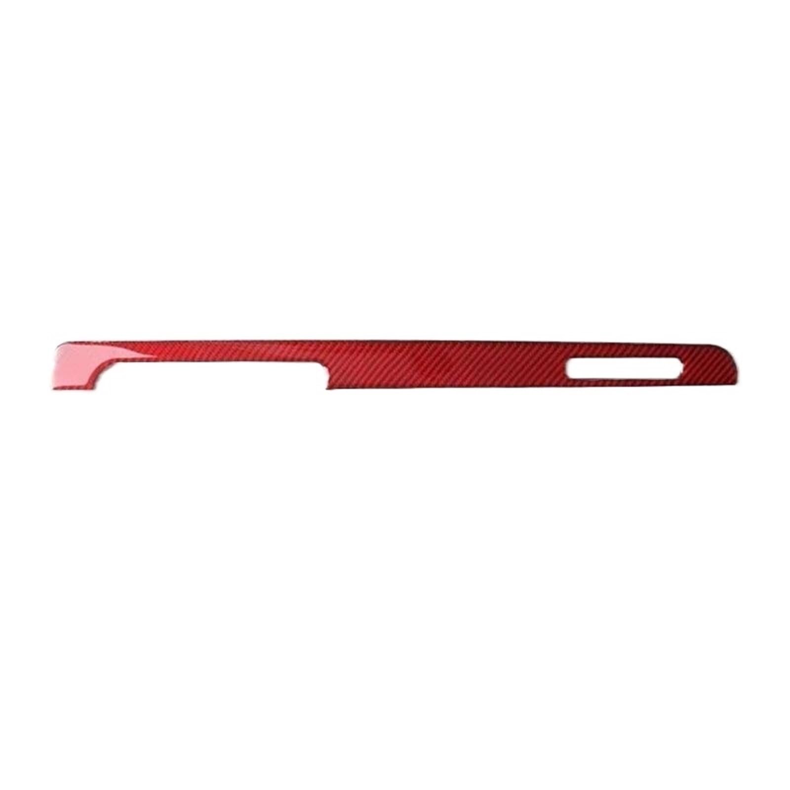 Clvccztzgw Red Lhd For Tt 8N 8J Mk123 Ttrs 2008 2009 2010 2011 2012 2013 2014 Co-Pilot Glove Storage Box Carbon Fiber Trim Cover Sticker Interior Styling Cover(Red Lhd)