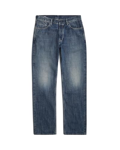 G-STAR Herren Dakota Regular Straight Jeans, Blau (Antique Faded Blue Heron D23691-D776-H782), 28W / 32L – Ansicht 4