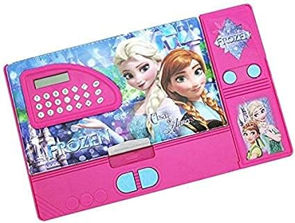 4AJ BAZAAR Frozen Multi Purpose Movie Character Double Sided Plastic Jumbo Pencil Box with Calculator for Kids (Random Colour and Design) (B0CTMWKQRY) Amazon Price History, Amazon Price Tracker