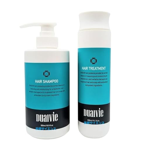 Dualvie デュアルビー シャンプー500mL / トリートメント300g / セットシャンプー 500ml トリートメント 300g (セット品（SH500+TR300))のサムネイル