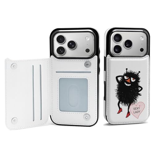 For ���[�~�� �Ή� iPhone 17pro max �X�}�[�g�t�H���P�[�X �蒠�^ ����PU���U�[ ���u���X�^���h�@�\�t�� �J�[�h�X���b�g �X�g���b�v�t�� ���z�^ �}�j���A���� �J�[�h���[ ��G�肪�悢 �_�u���{���h���C�z�� MK-66F