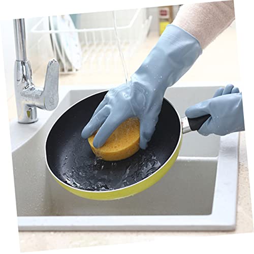 PRETYZOOM 1 De Luvas Para Luvas De Limpeza Para Trabalho De Jardinagem Luvas De Borracha Para Pintur