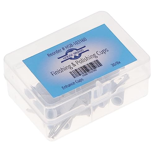 House Brand Dentistry 103160 Finishing & Polishing Enhance Dental Cups 30/Bx thumb #3