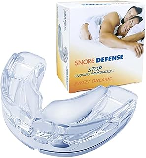 Anti snoring Device, Snore Stopper Mouthpiece, Anti Grinding Mouthpiece Stop Grinding Solution Mouth Guard Piece Sleeping Aid Apnea Relief