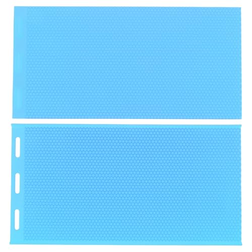 Moule à cire d'abeille en silicone souple pour gaufrage précis de plaques alvéolées durables