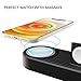 3 in 1 Charging Stand for Apple Watch,Airpods,iPhone,MagSafe Charger Stand Compatible iPhone 12/12 Pro/12 Pro Max; Charging Station for Apple Products(Original Charger & Cables Required)