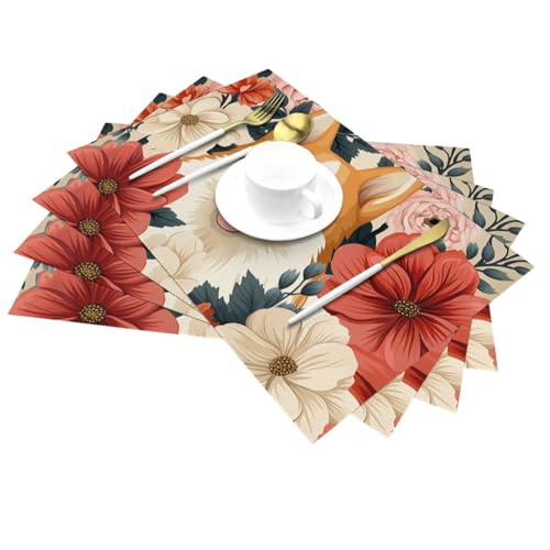 Sets de table lavables pour protéger de la chaleur et des taches