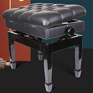 TEmkin Tabouret de Piano Banc de Piano avec Pied en Bois Massif Tabouret de Piano réglable Banc rembourré Chaise de Rangement en Cuir PU Design antidérapant - Les Beatles, Paul McCartney, John Lennon, RIngo Starr, George Harrison TEmkin Tabouret de Piano Banc de Piano avec Pied en Bois Massif Tabouret de Piano réglable Banc rembourré Chaise de Rangement en Cuir PU Design antidérapant – Image 6