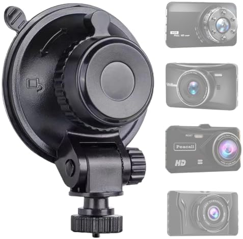 Sportway S501 Suction Dash Cam Mount (5th Gen) Secure Adjustable View