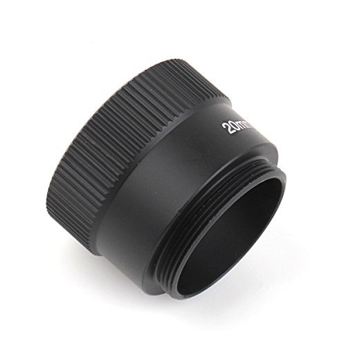 Pixco 20mm C-CS Mount Lens Adapter Ring Extension for CCTV Security Cameras