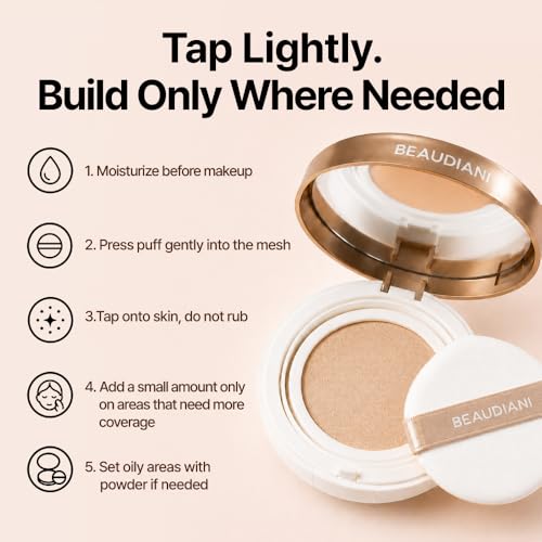BEAUDIANI Mesh Glow Cushion Foundation #2 Light Medium — view 6