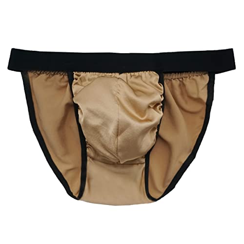 Mens Silk Satin Panties Underwear Briefs2